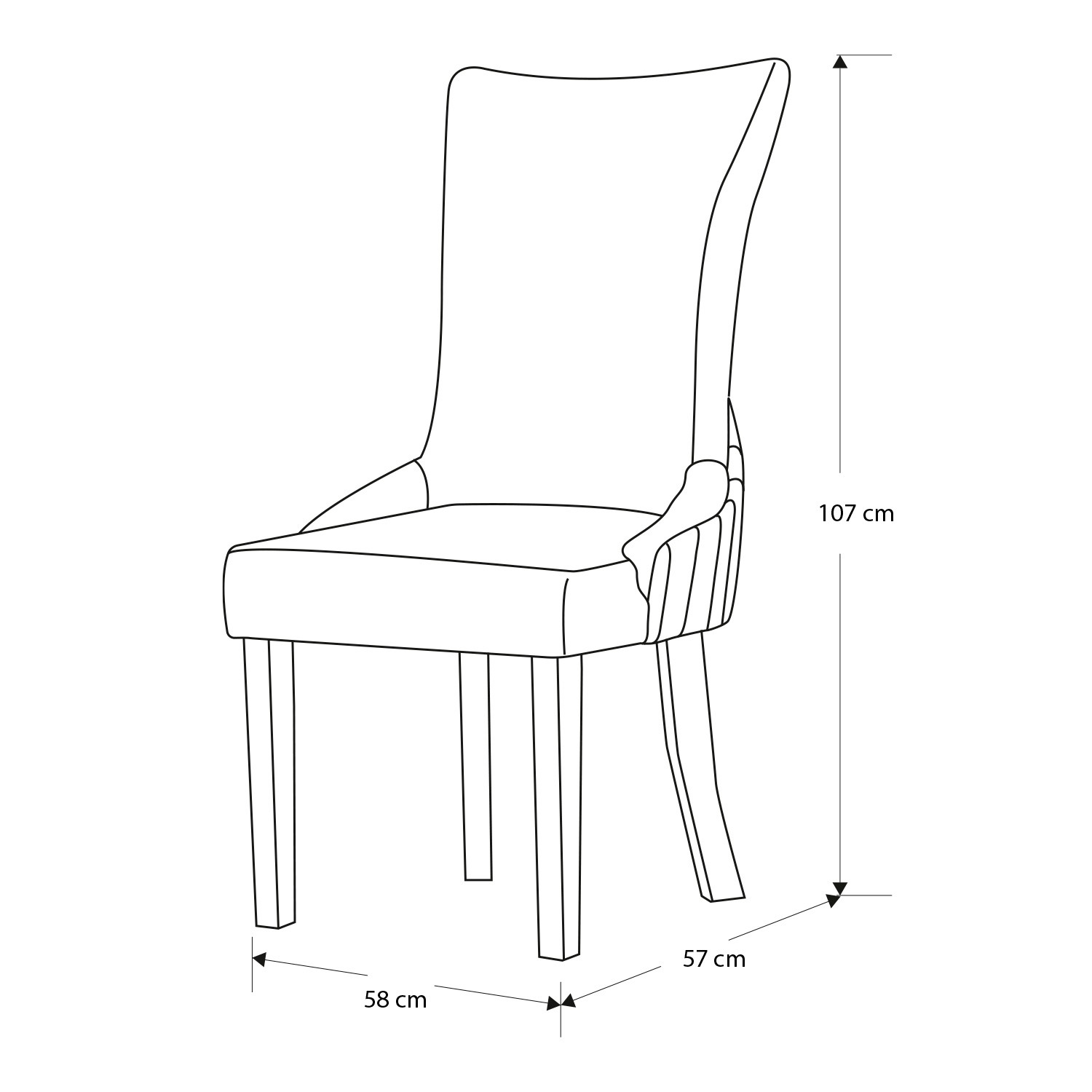 Juego de comedor Roma - Image 16